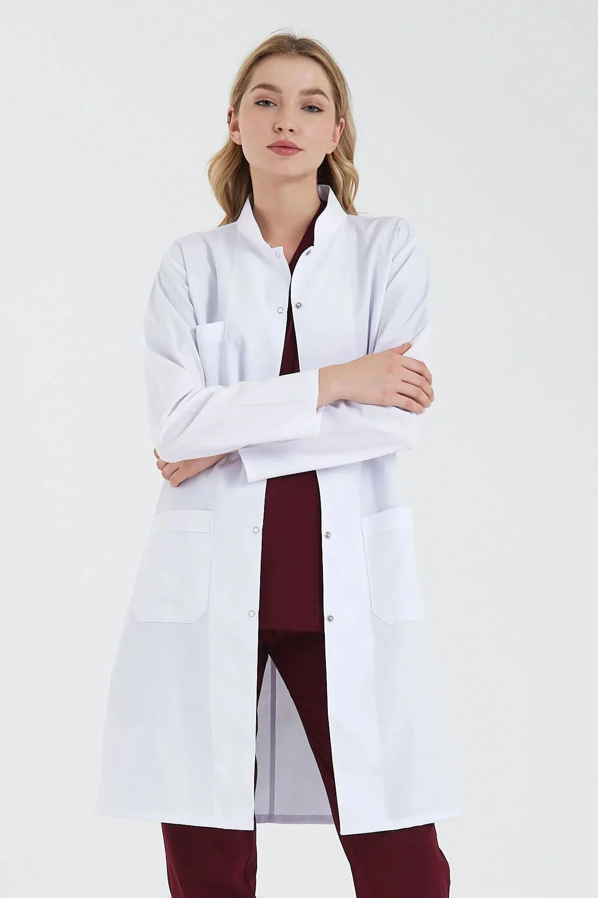 özelsa bayan hakim yaka önlük