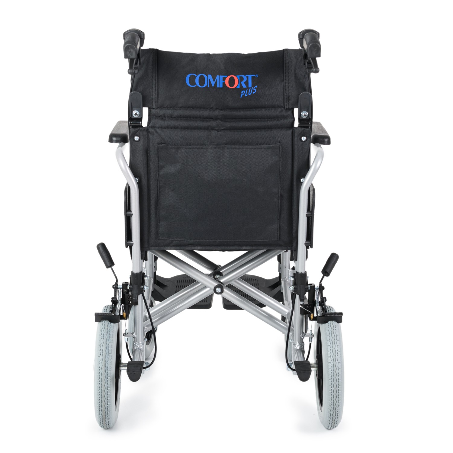 Comfort Plus DM-337 40cm Silver Alüminyum Özellikli Transfer Tekerlekli Sandalye