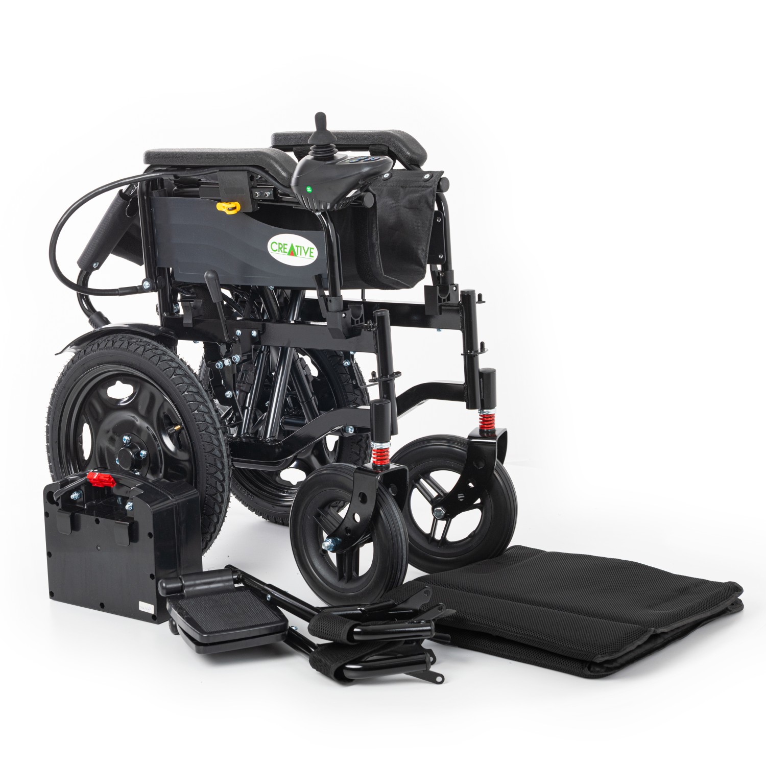 Creative CR-1005 Akülü Tekerlekli Sandalye (Havalı Minder) Hediyeli