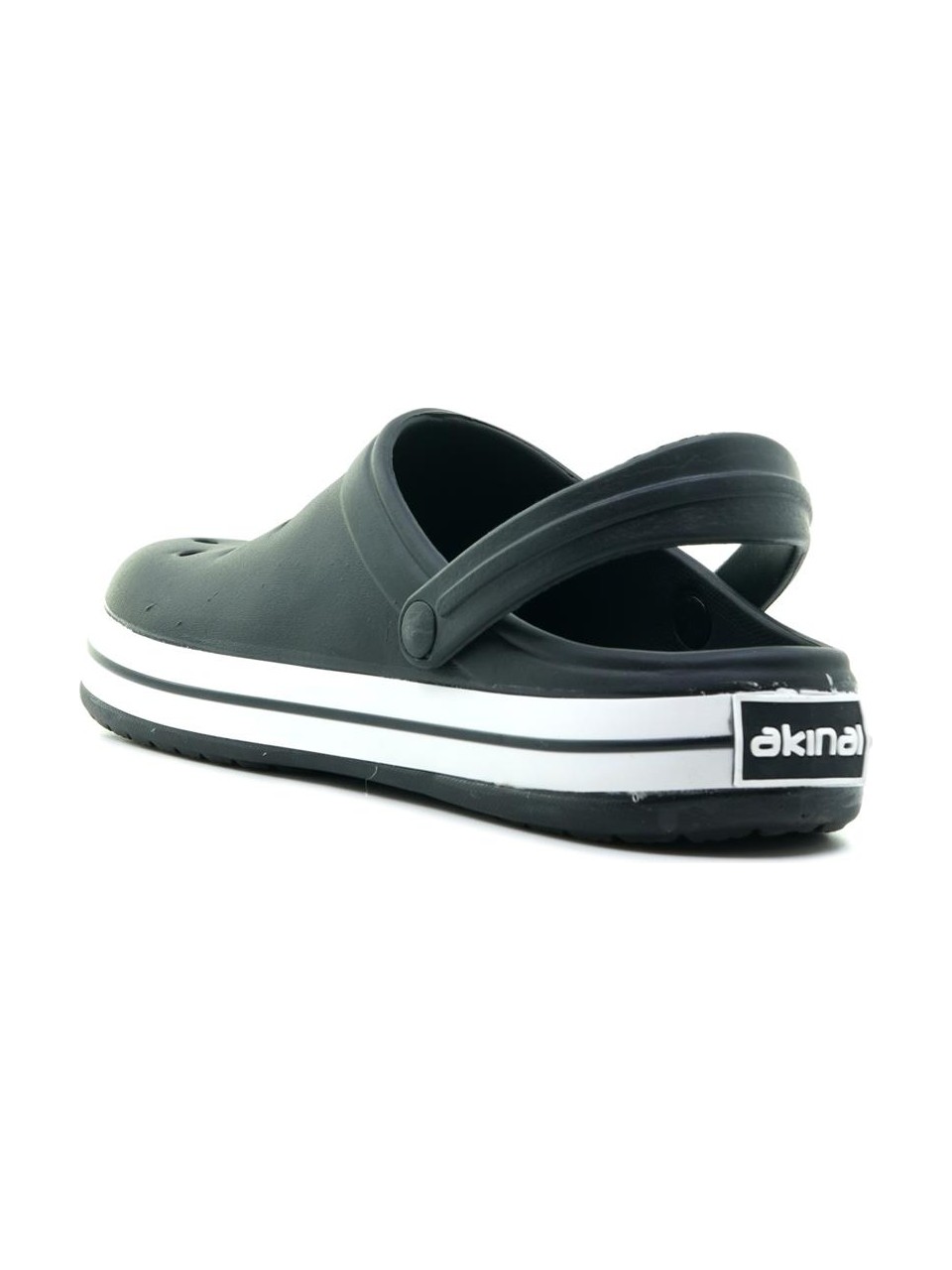 Akınalbella Unisex Sabo Terlik Hastane Terliği Hemşire Doktor Terliği siyah